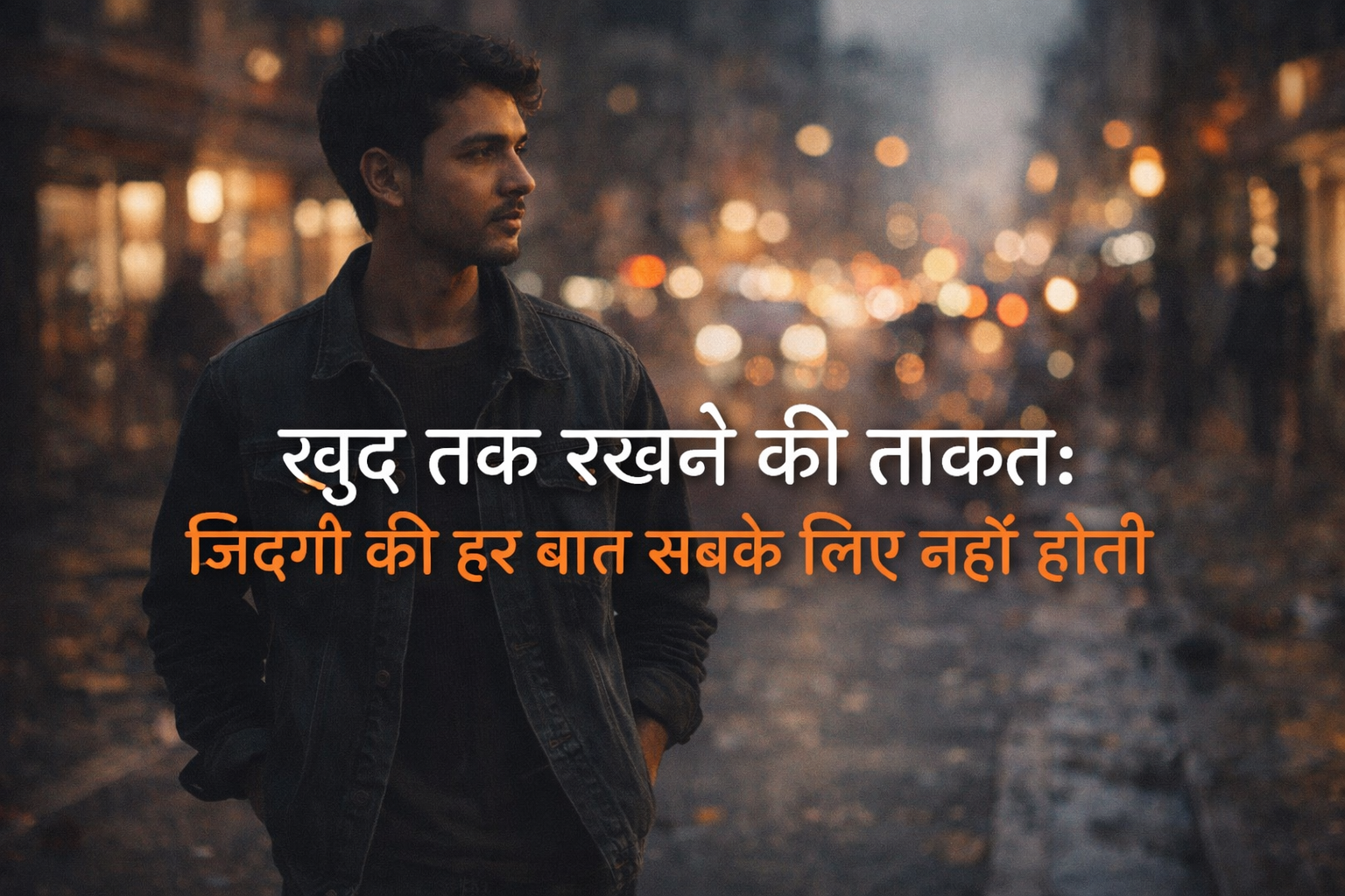 Zindagi Ki Har Baat Sabko Batane Ke Liye Nahi Hoti - Khud Tak Rakhne Ki Taaqat