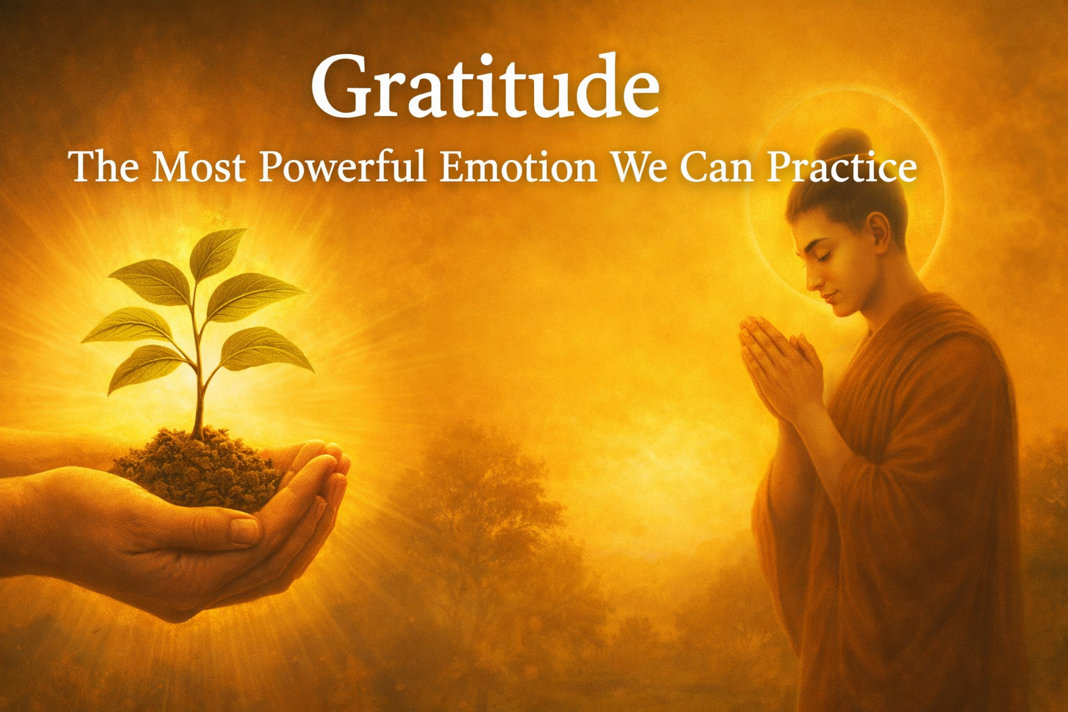 Gratitude Is the Most Powerful Emotion We Can Practice