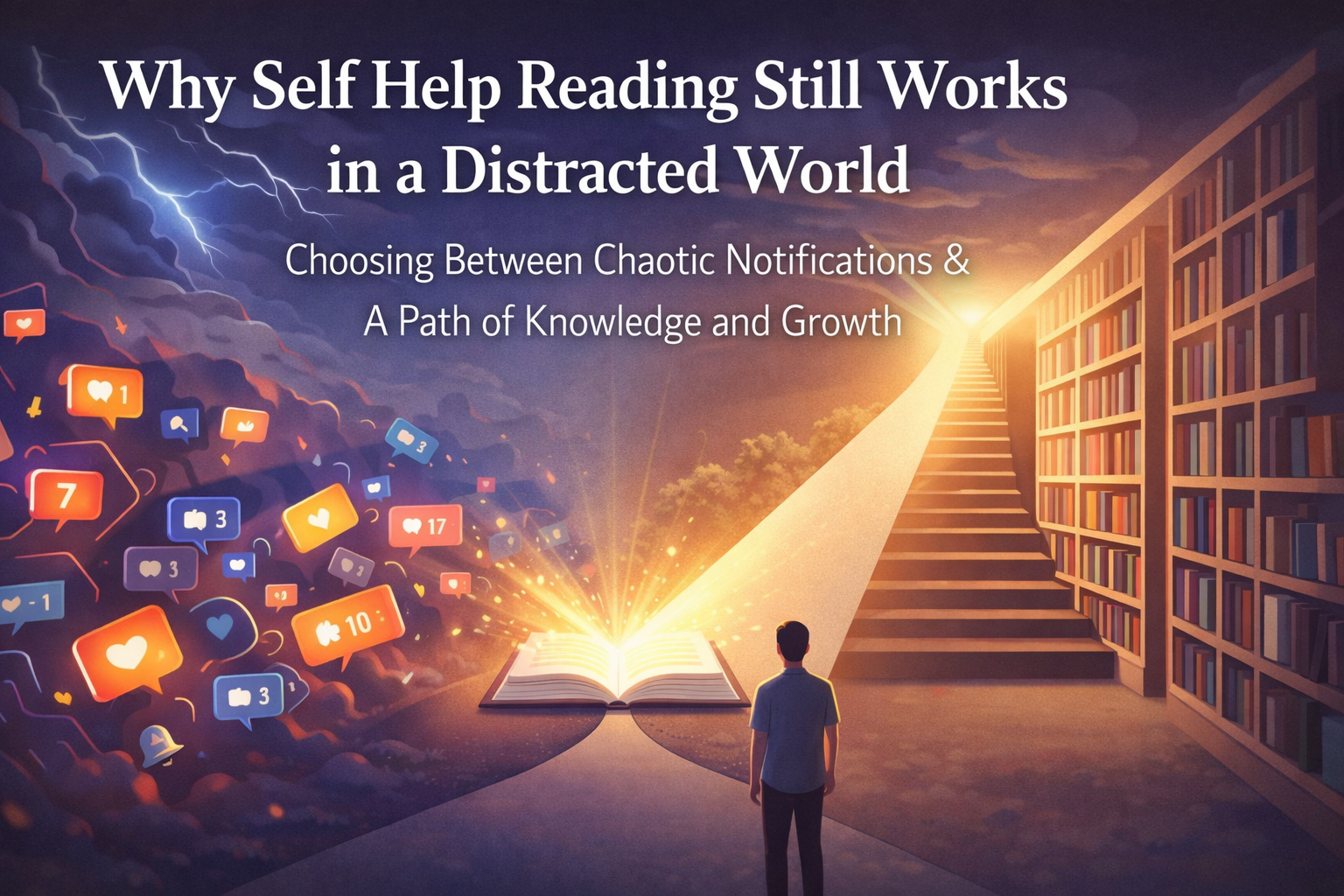 Why Self Help Reading Still Works in a Distracted World