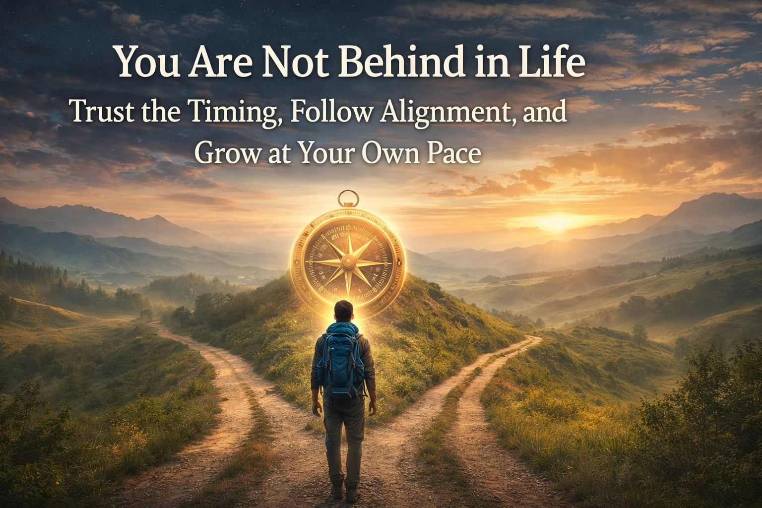 You Are Not Behind in Life: Trust the Timing, Follow Alignment, and Grow at Your Own Pace