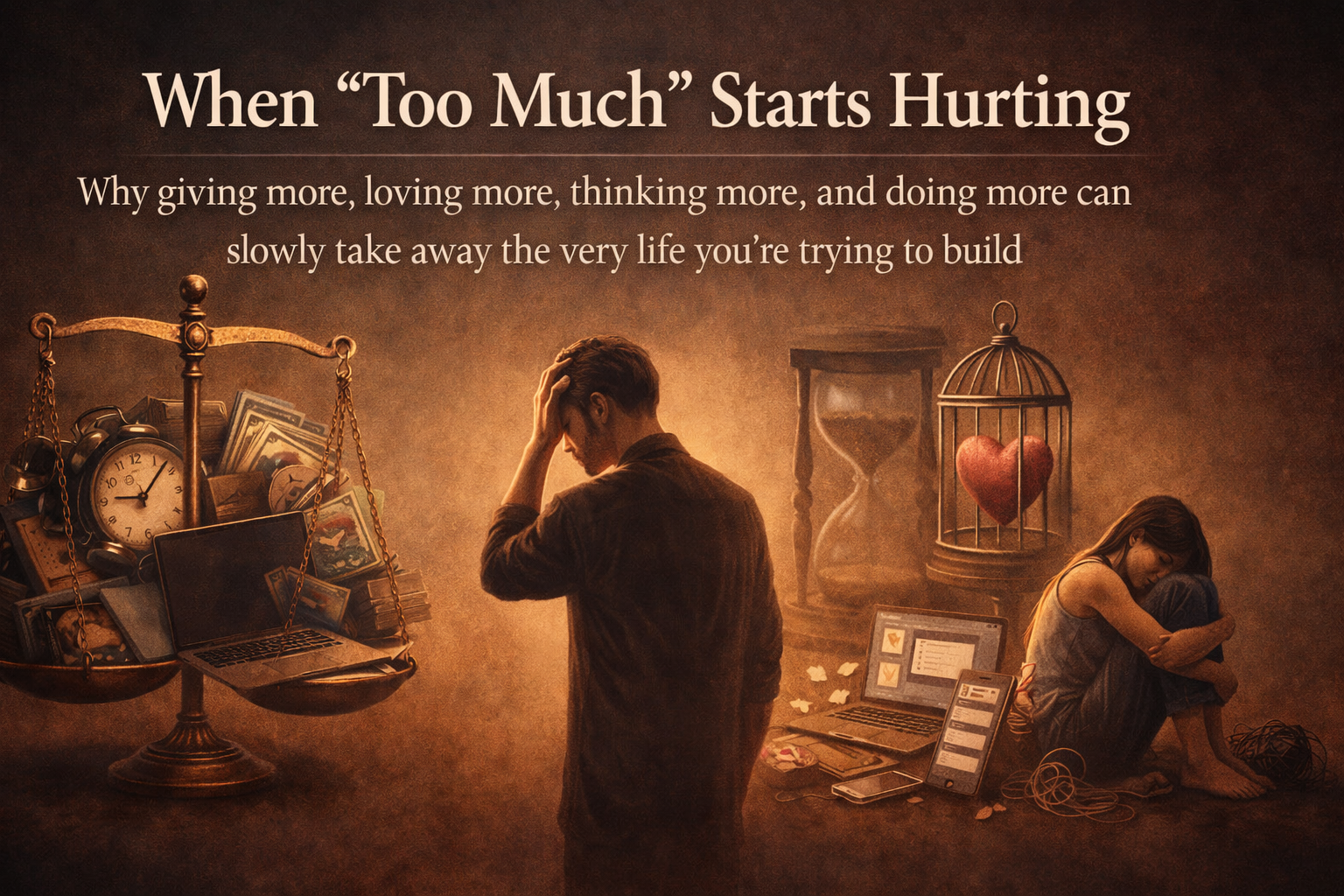 When “Too Much” Starts Hurting: A Real-Life Guide to Finding Balance Before You Burn Out