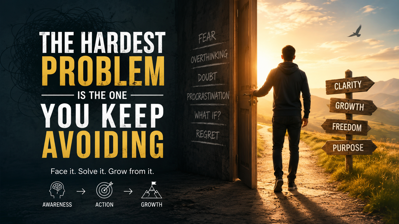 The Hardest Problems in Life Are Usually the Ones We Keep Delaying