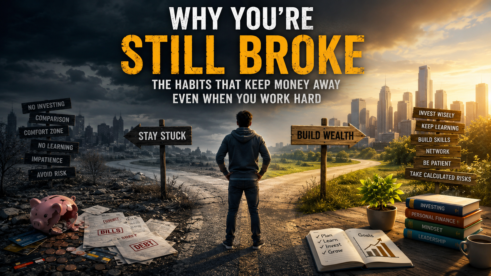 Why You’re Still Broke: The Habits That Keep Money Away Even When You Work Hard