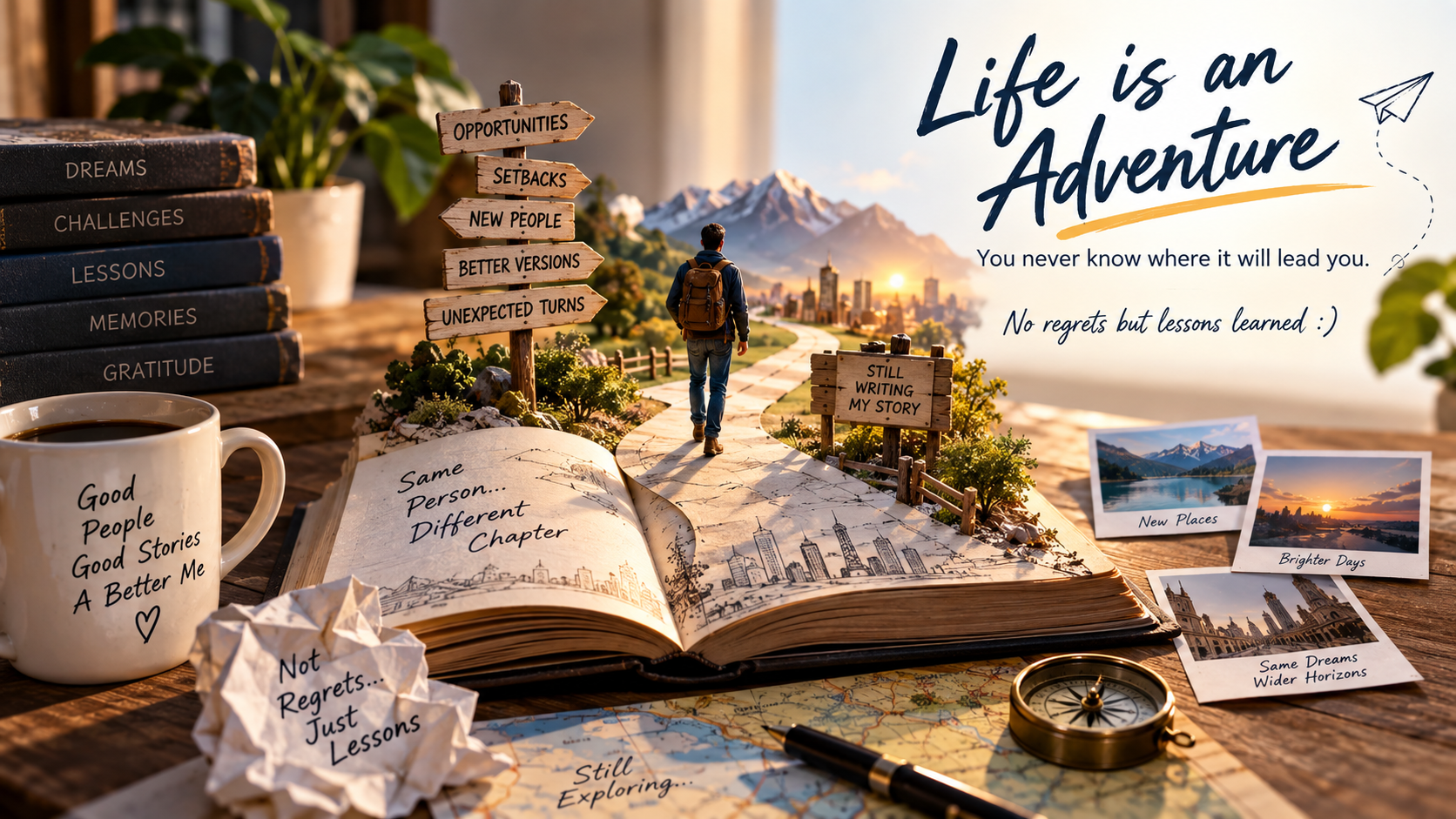 Life Is an Adventure: No Regrets, Only Lessons Learned