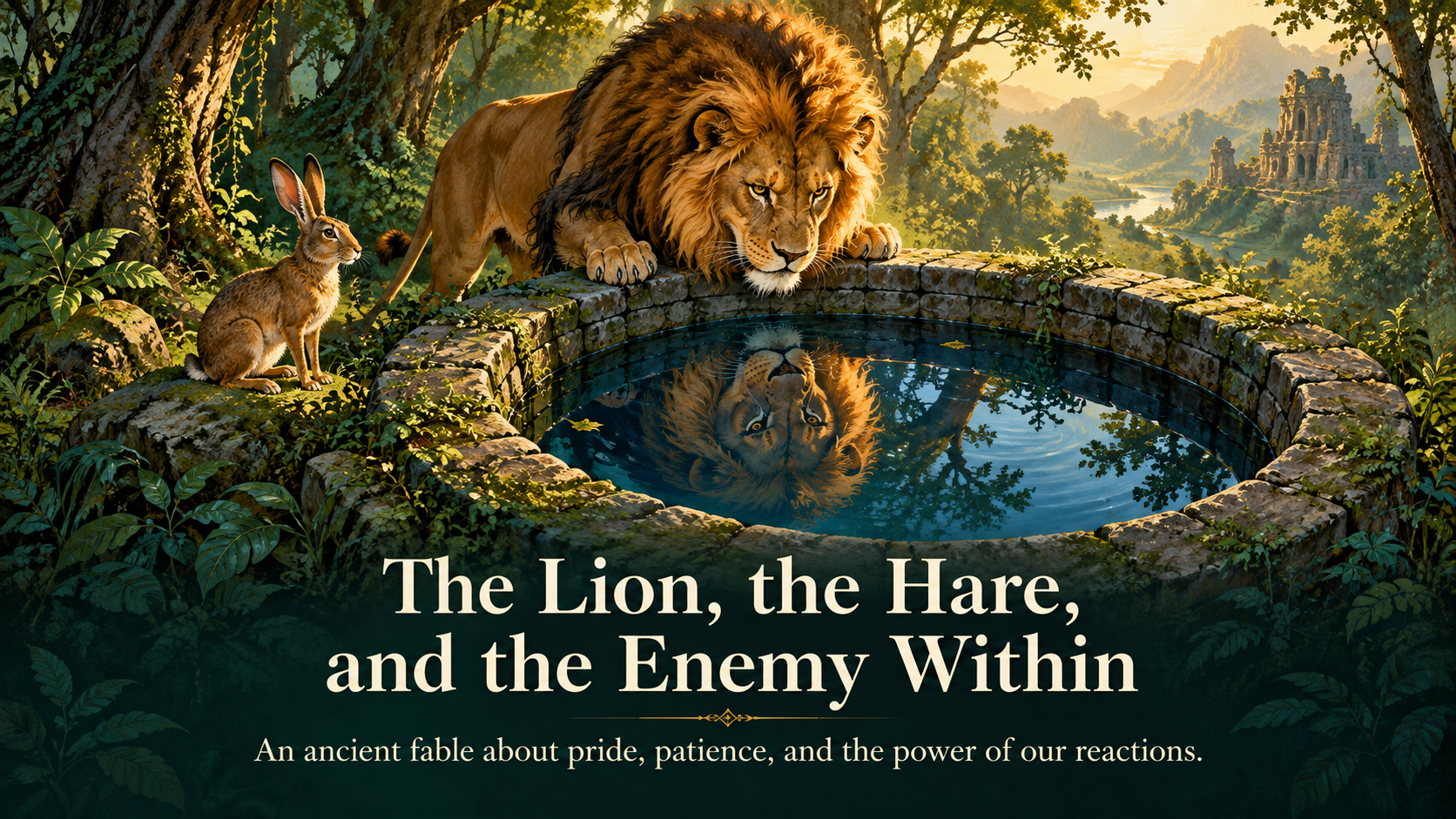 The Lion and the Clever Hare
