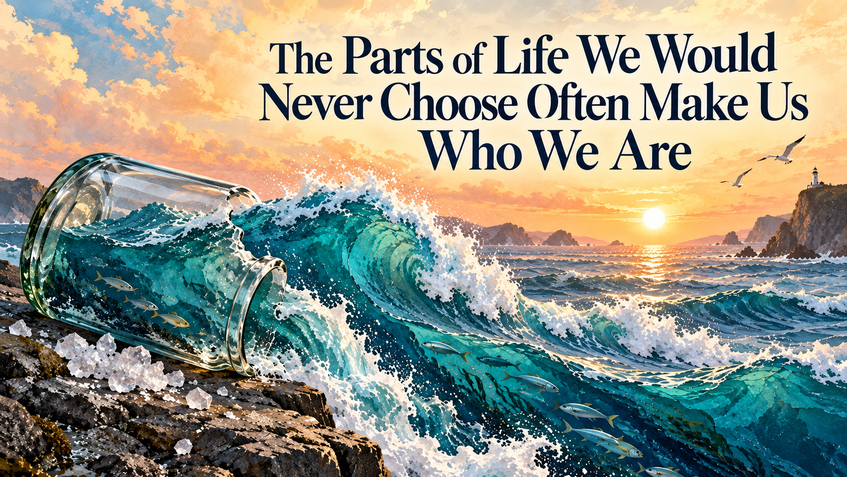 The Parts of Life We Would Never Choose Often Make Us Who We Are