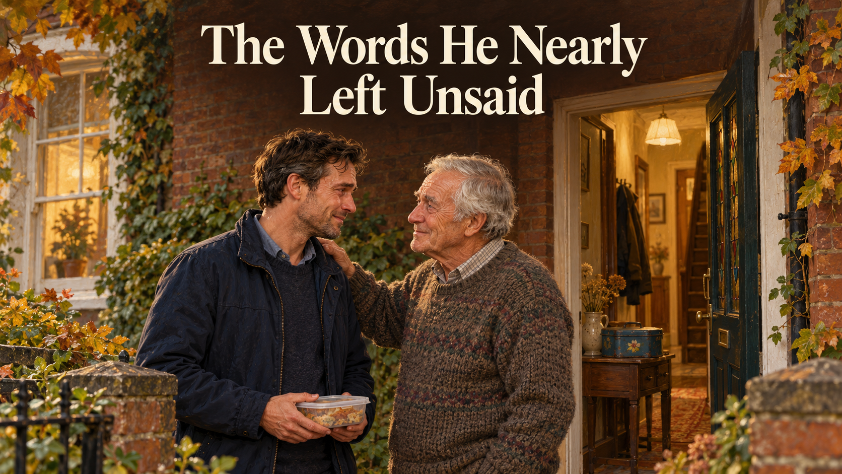 The Words He Nearly Left Unsaid