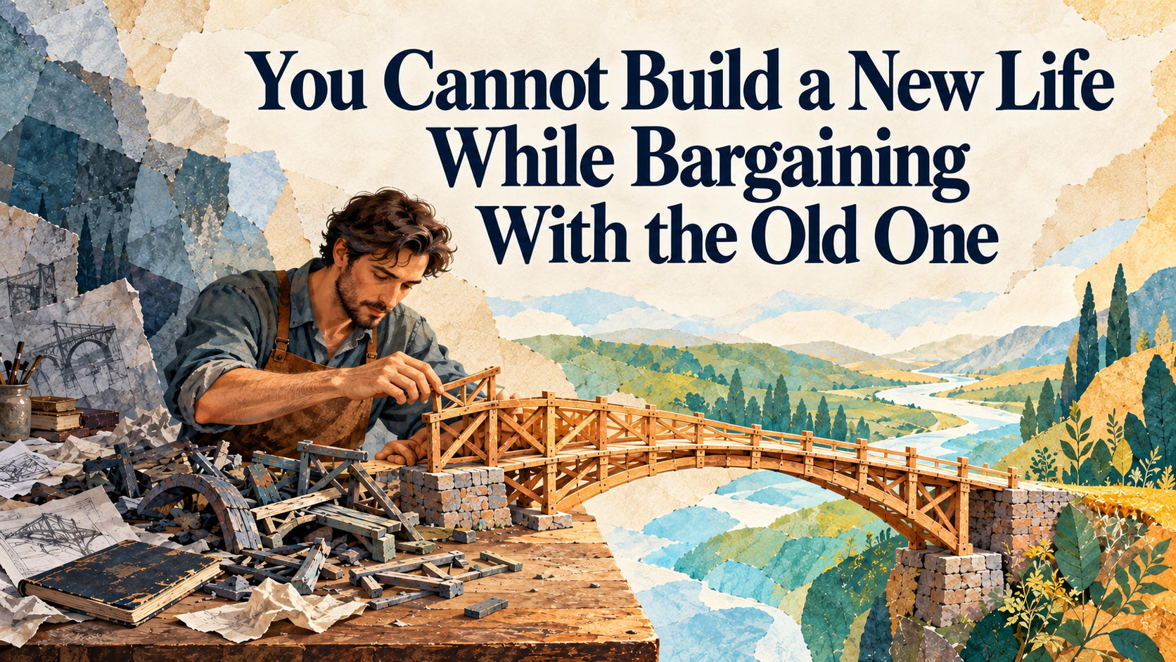 You Cannot Build a New Life While Bargaining With the Old One
