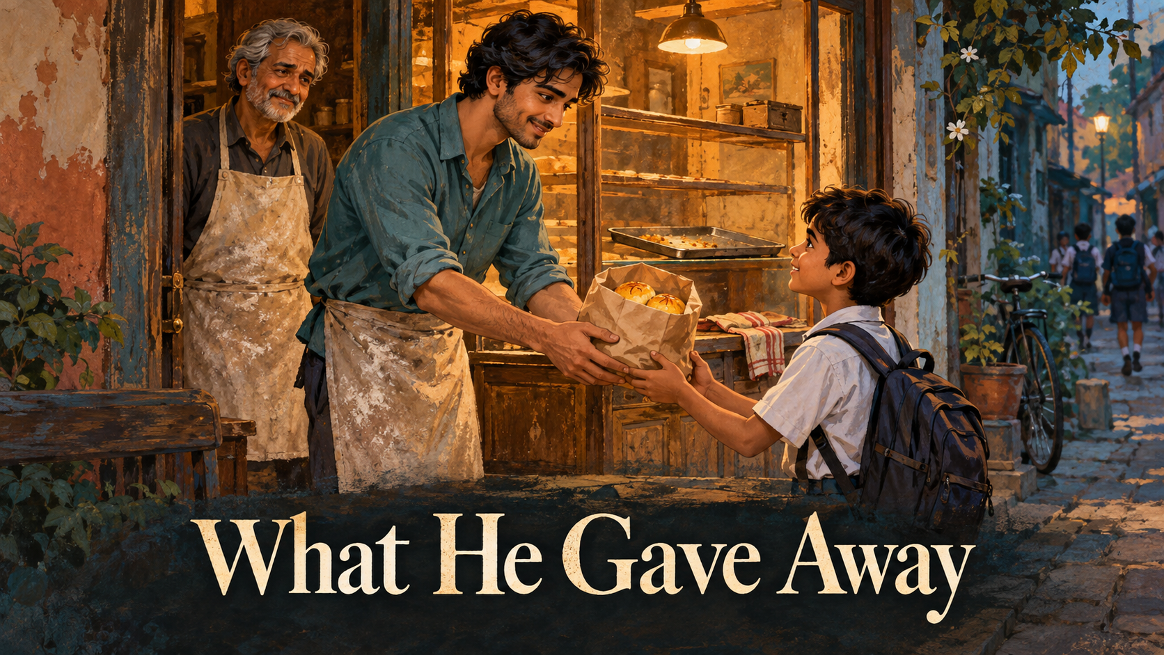 What He Gave Away – A story about kindness, disappointment, and learning to give without losing yourself