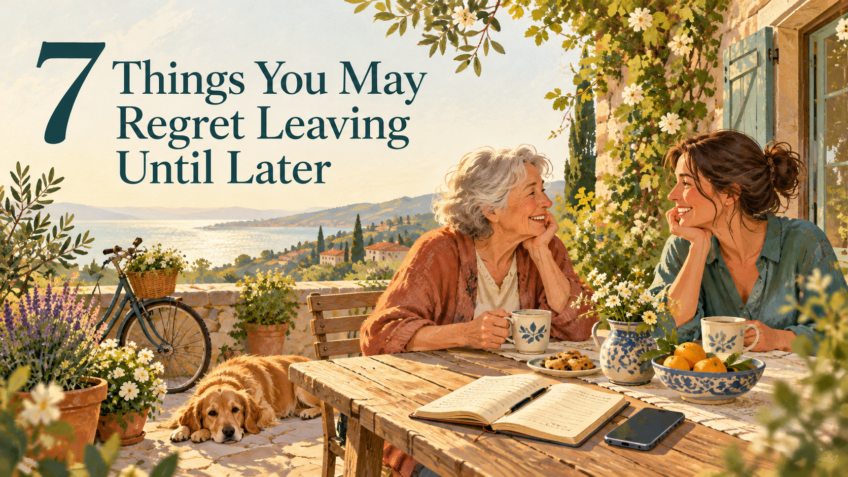 7 Things You May Regret Leaving Until Later