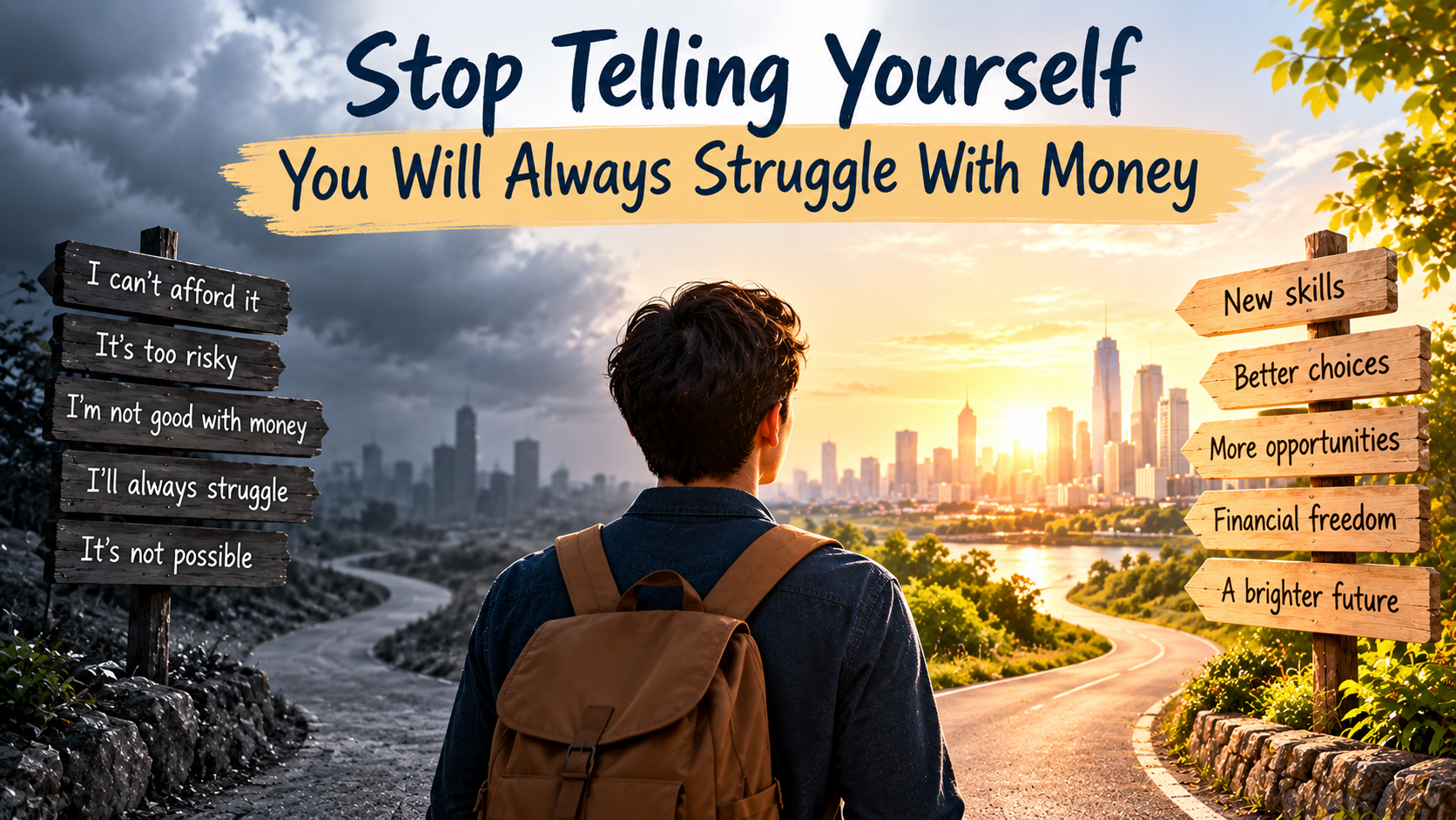 Stop Telling Yourself You Will Always Struggle With Money